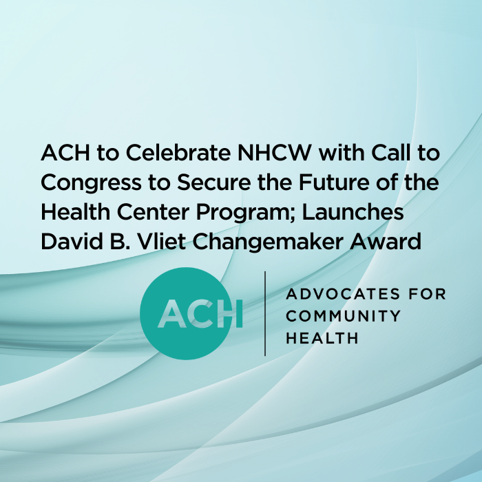 Advocates For Community Health To Celebrate Health Center Week With ...